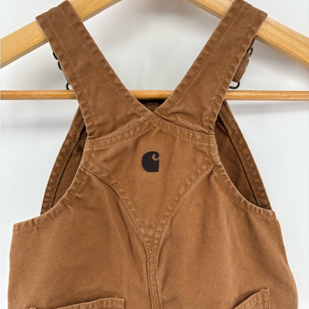 Carhartt Kids Chestnut Overalls - Picture 3 of 5